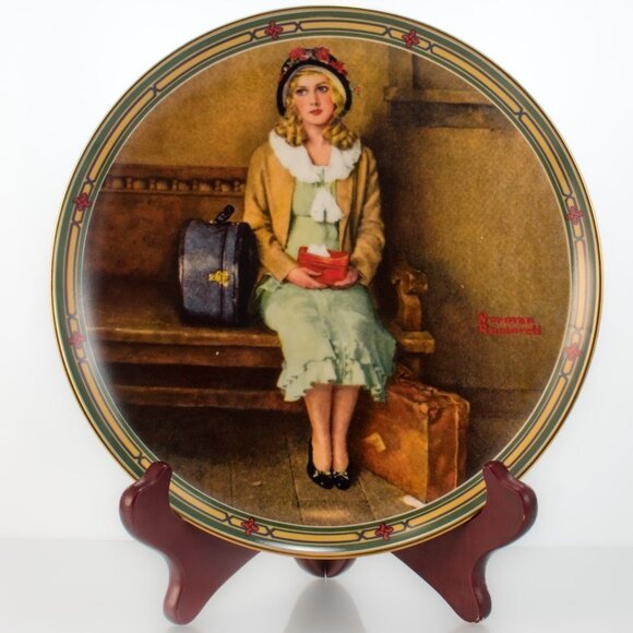 Knowles Other - NORMAN Rockwell Collectors Plates | Nostalgic Decor | The Saturday Evening Post